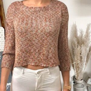Parker summer crop top sweater